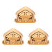 Wooden Nesting Houses 3pk  hi\-res