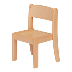 Millhouse Beech Stacking Chairs Pack of 4  hi-res