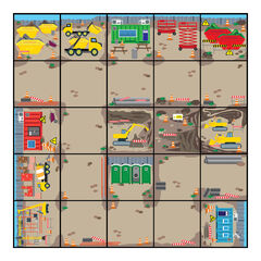 TTS Bee-Bot&reg; Construction Site Mat  hi-res