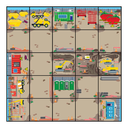 TTS Bee\-Bot® Construction Site Mat  hi\-res