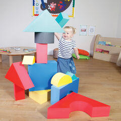 Giant Foam Coloured Building Blocks 32pk  hi-res