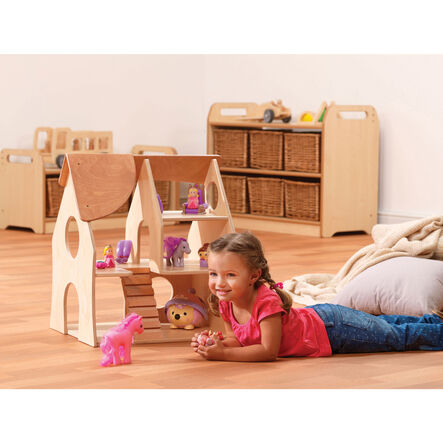Millhouse Small World Under 2’s Wooden Doll House  hi\-res