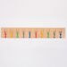 Beech Coat Rail with Nameplates  hi\-res