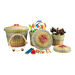 TTS Colourful Nesting Seagrass Storage Baskets 3pk  hi\-res