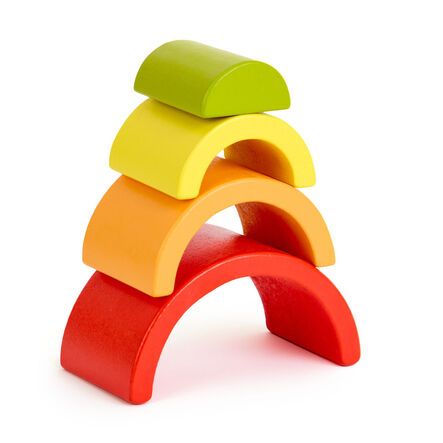 Loose Parts Wooden Rainbow Tonal Collection  hi\-res