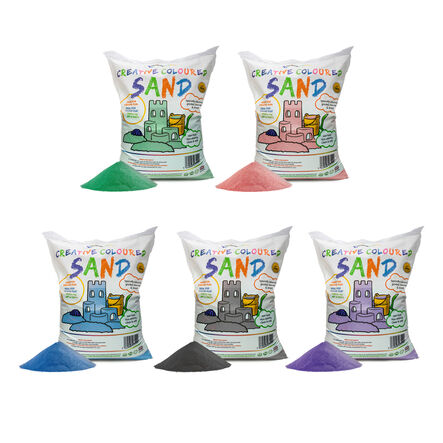 Rainbow Eco Coloured Play Sand 15kg  hi\-res