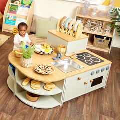 Modern Living Toddler Kitchen Set Sage 5pc  hi-res