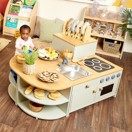 Modern Living Toddler Kitchen Set Sage 5pc  hi\-res