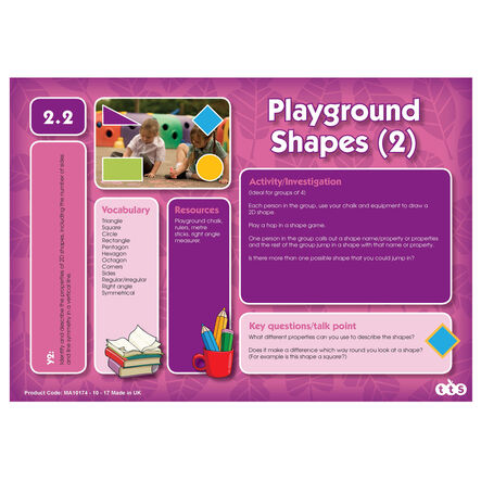 TTS Outdoor Maths Problem Solving Cards Year 2  hi\-res
