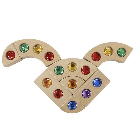 Gemstone blocks 40 Piece Set  hi\-res