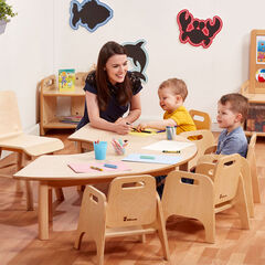 Millhouse Semi-Circle Classroom Tables  hi-res