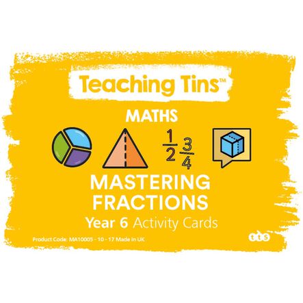 TTS Mastering Fractions Activity Cards Year 6  hi\-res