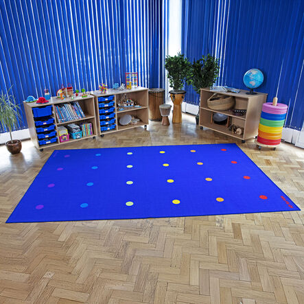 Essentials Rainbow Spots Carpet 3m x 2m  hi\-res