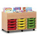 12 Shallow Tray Unit with Book Storage H625 x W450 x L1022mm  hi\-res