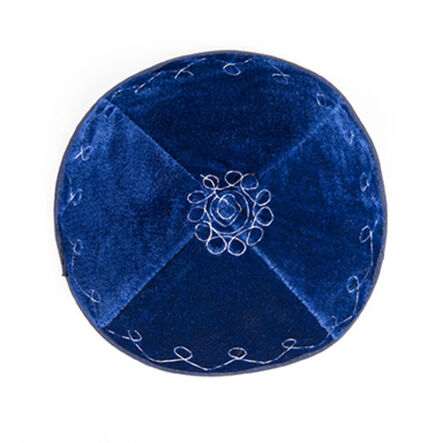 Embroidered Jewish Cap  hi\-res