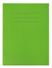 A4 Exercise Book 8mm Ruled Margin Green 64pg 25pk Green hi\-res