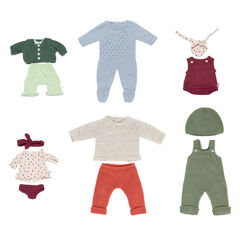 Miniland Role Play Doll Clothes Set - 6pk  hi-res