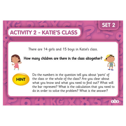 TTS White Rose Maths Bar Modelling Kit  hi\-res