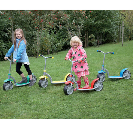 Children\'s Standing Scooters Yellow Yellow hi\-res