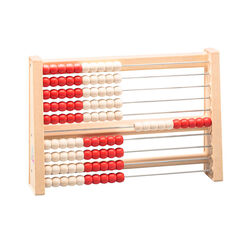 100-Bead Counting Frame (Rekenrek) RE-Wood&reg;  hi-res