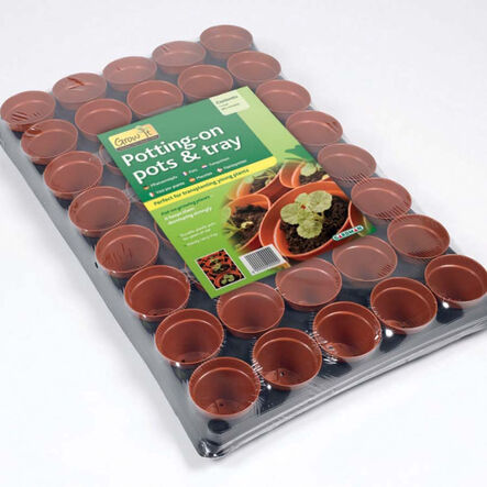 Plastic Plant Pot Tray 40pk  hi\-res