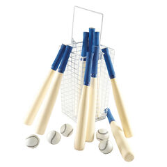Rounders Bats, Balls and Basket  hi-res