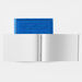 A4 Exercise Book Plain Landscape Blue 24pg 50pk Blue hi\-res