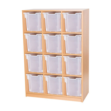 Static Triple Tray Storage Unit 12 Jumbo  hi\-res