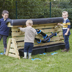 TTS Low Double Sided Water Channelling Wall  hi-res
