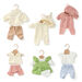 Miniland Doll Clothing Summer Bundle 38cm 10m+ 6pk  hi\-res