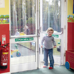 Free Flowing Transparent Curtains  hi-res