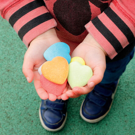 Yellow Door Kindness Heart Stones 16pk  hi\-res