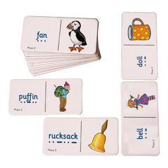 Decodable Word Dominoes Full Set Phases 2-5  hi-res