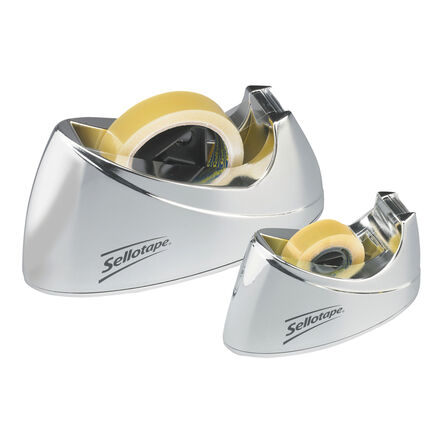 Sellotape® Chrome Tape Dispenser  hi\-res