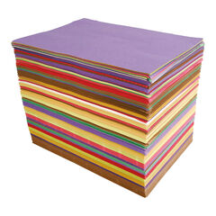 A3 Sugar Paper Remnant Pack Assorted 150gsm 700pk  hi-res