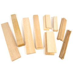 Assorted Balsa Wood 120pk  hi-res