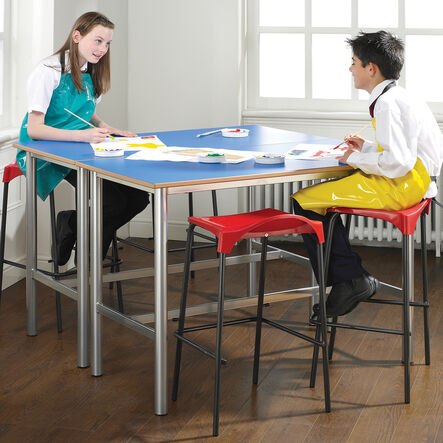 4 Legged Lipped Stool  hi\-res