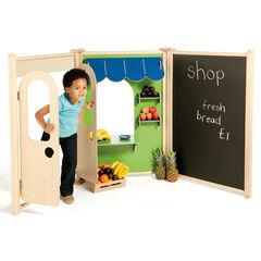 Wooden Shop Role Play Panel Set  hi-res