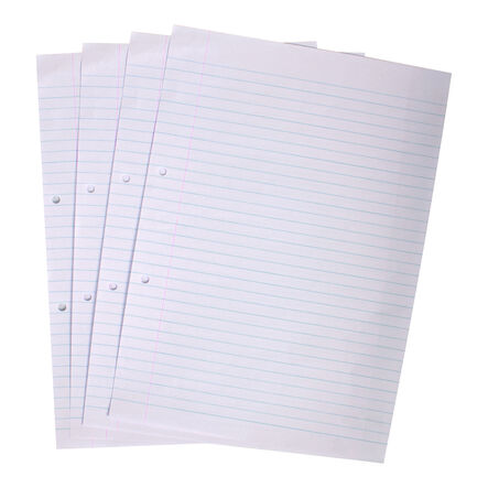 A4 Exercise Paper 6mm Ruled Margin Punched \- 2 Holes 2500pk  hi\-res