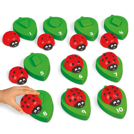 Ladybug Number Match Set  hi\-res