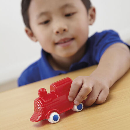 Small World Plastic Colourful Chunky Vehicle Set 36pcs  hi\-res
