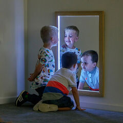 TTS Light Up Rectangle Mirror W60 x L80cm  hi-res