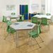 Trapezoidal Fully Welded Tables  hi\-res