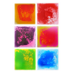 Square Shape Liquid Floor Tiles 6pk  hi-res