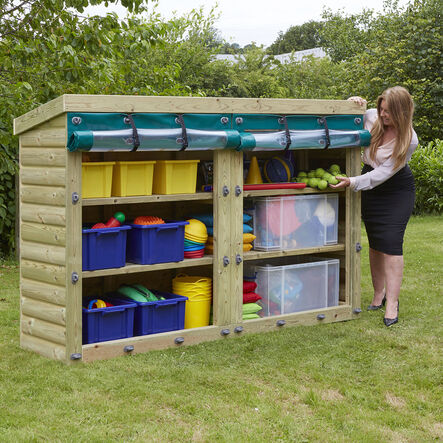 Outdoor Wooden Storage Units H140cm  hi\-res