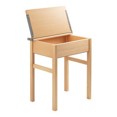 Wooden Single Locker Desks H760mm  hi-res