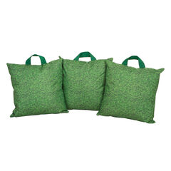 Lightweight Grass Print Cushions 3pk  hi-res