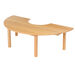 Teachers Beech Horseshoe Table H530 x W1520 x D760mm  hi\-res