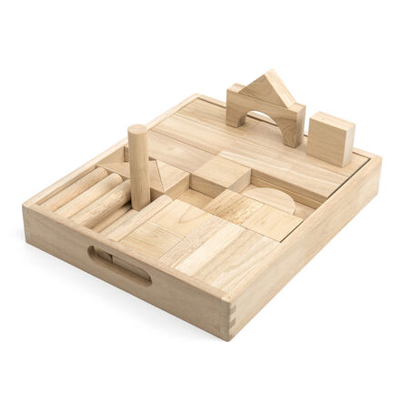 Jumbo Wooden Construction Blocks Pack  hi\-res