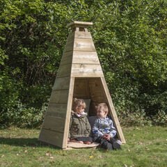 Outdoor Timber Teepee  hi-res